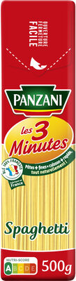 Panzani spaghetti 3 minutes 500g - Producto - fr