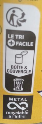 Le Ravioli Bolognaise sans conservateur - Recycling instructions and/or packaging information - fr