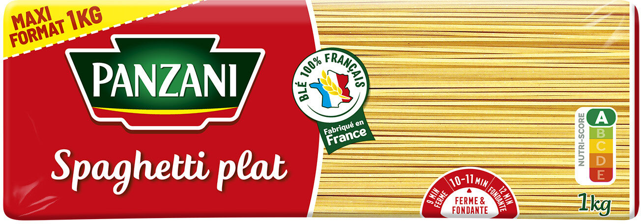 Panzani spaghetti plat 1kg - Product - fr