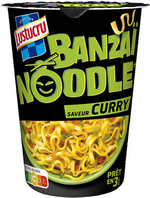 Lustucru banzaï noodle saveur curry - Product - fr