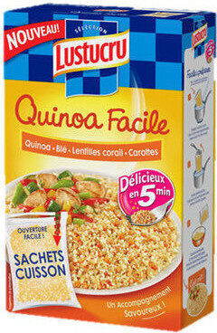 Lustucru quinoa facile quinoa ble lentilles corails carottes - Produkt - fr