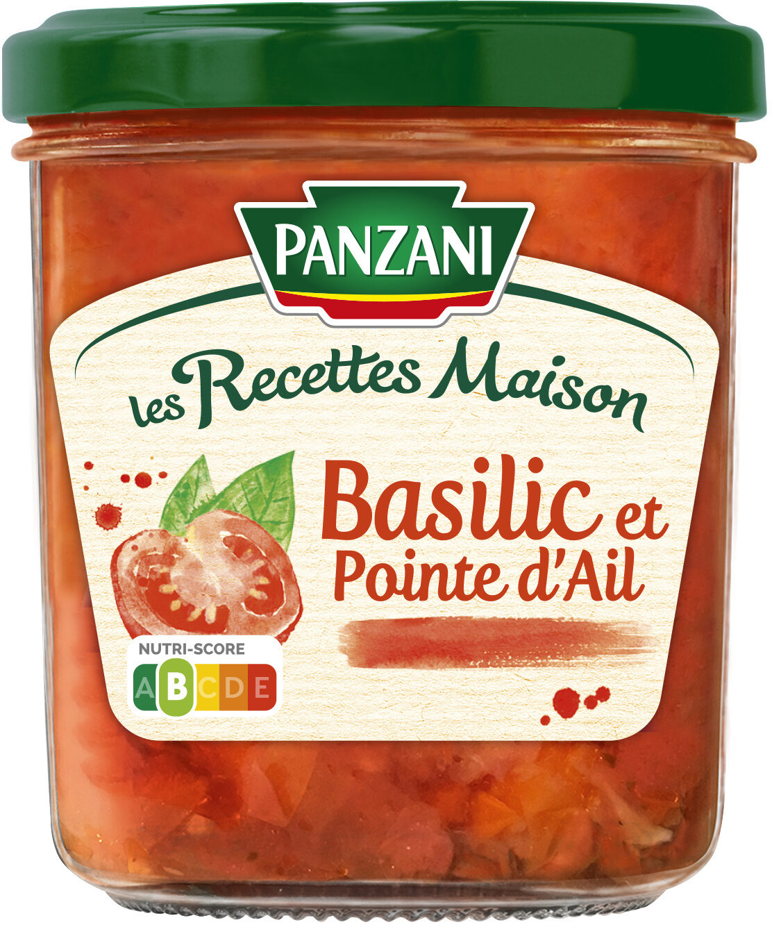 Panzani - spf - sauce qfc tomates basilic 320g - Product - fr