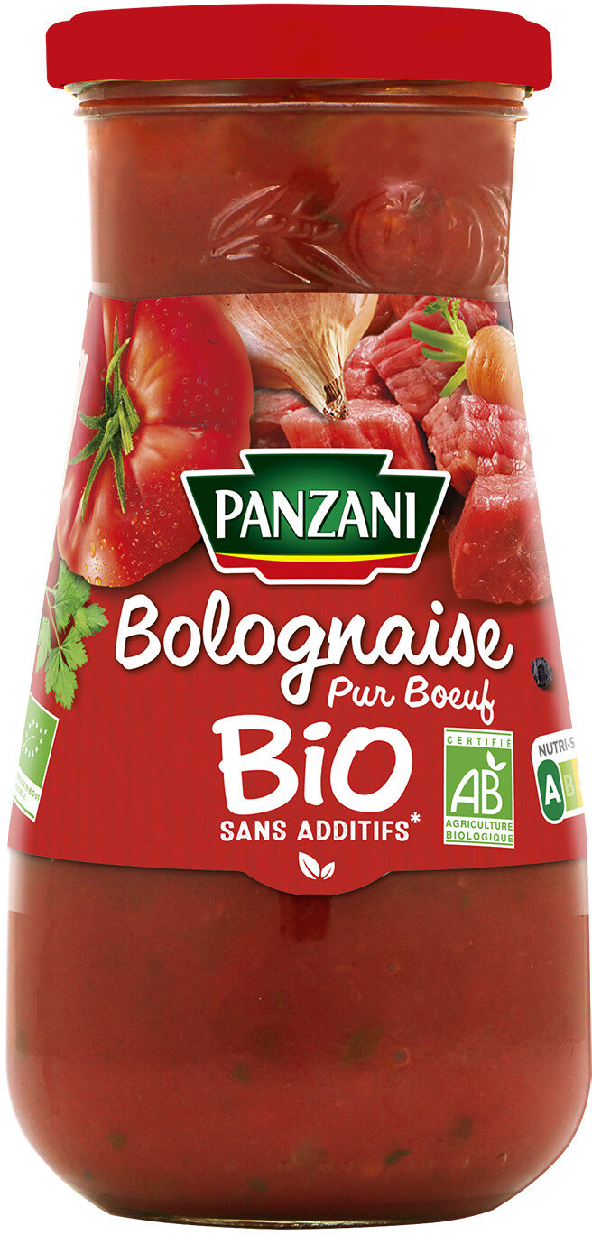 Panzani - spf - sauce bolognaise bio 390g - Producto - fr