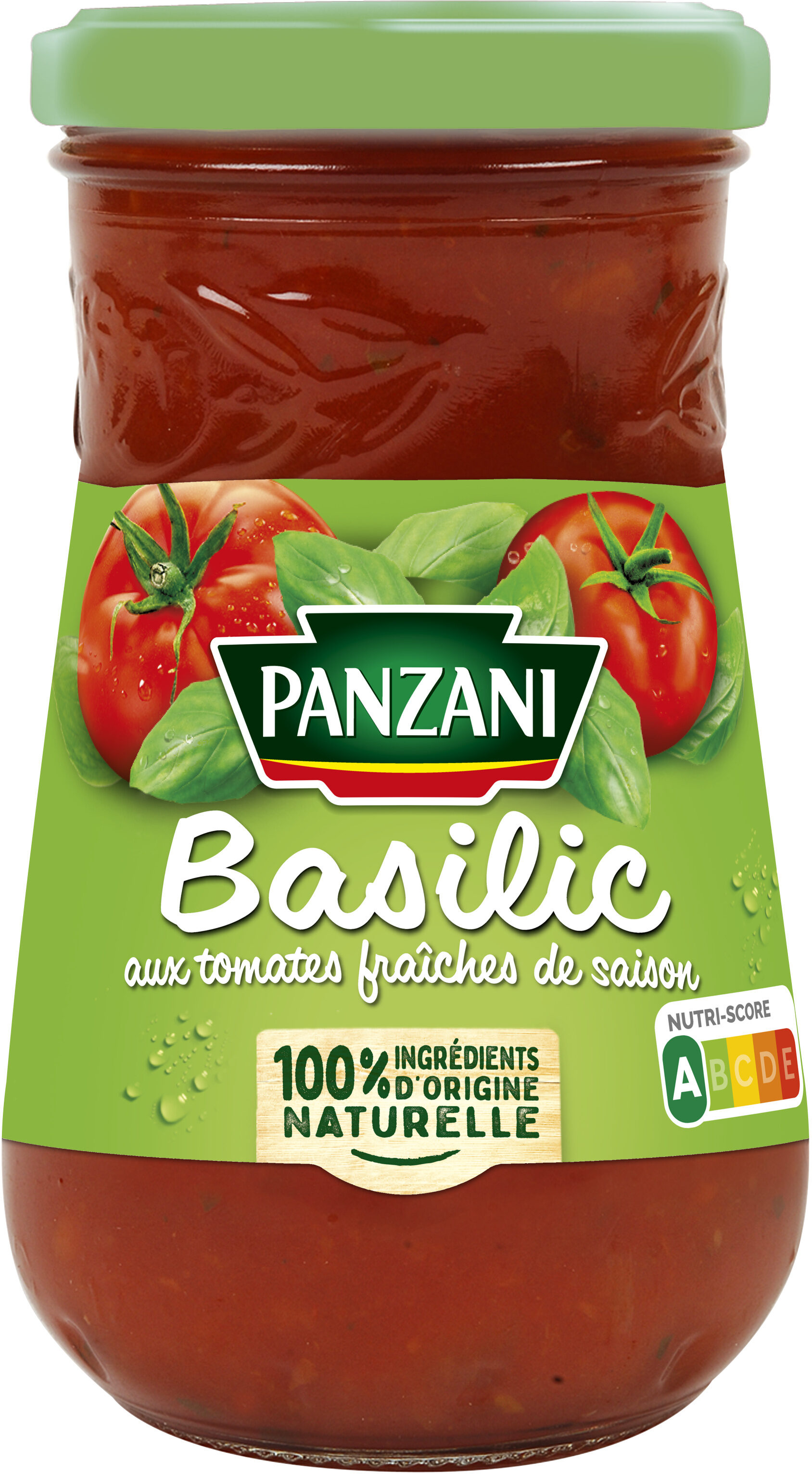 Sauce basilic aux tomates fraîches de saison - Produit