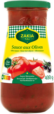 Zakia sauce a la marocaine 400/12 - Produit