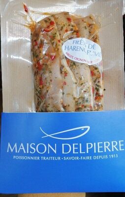 Filets de hareng fumée Millet, Oignons et poivrons - Product - fr