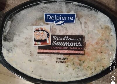 Risotto aux 2 Saumons Champignons Parmesan - Product - fr