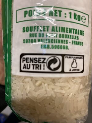 Riz Long - Recycling instructions and/or packaging information - fr
