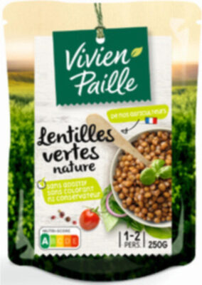 Lentilles vertes cuisinés - Product - fr