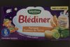 BLEDINA BLEDINER BRIQUES Poireaux Pommes de terre 2x250ml Dès 6 - Producto