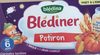 Blediner -  Mon repas complet du soir, Dès 6 mois - نتاج