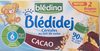 Bledi'dej - Céréales au lait de suite cacao - Produit