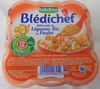 Blédichef méli-mélo de légumes, riz et poulet - Produit