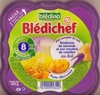 Blédichef - Tendresse de semoule et son mouliné de carottes au lait - Product