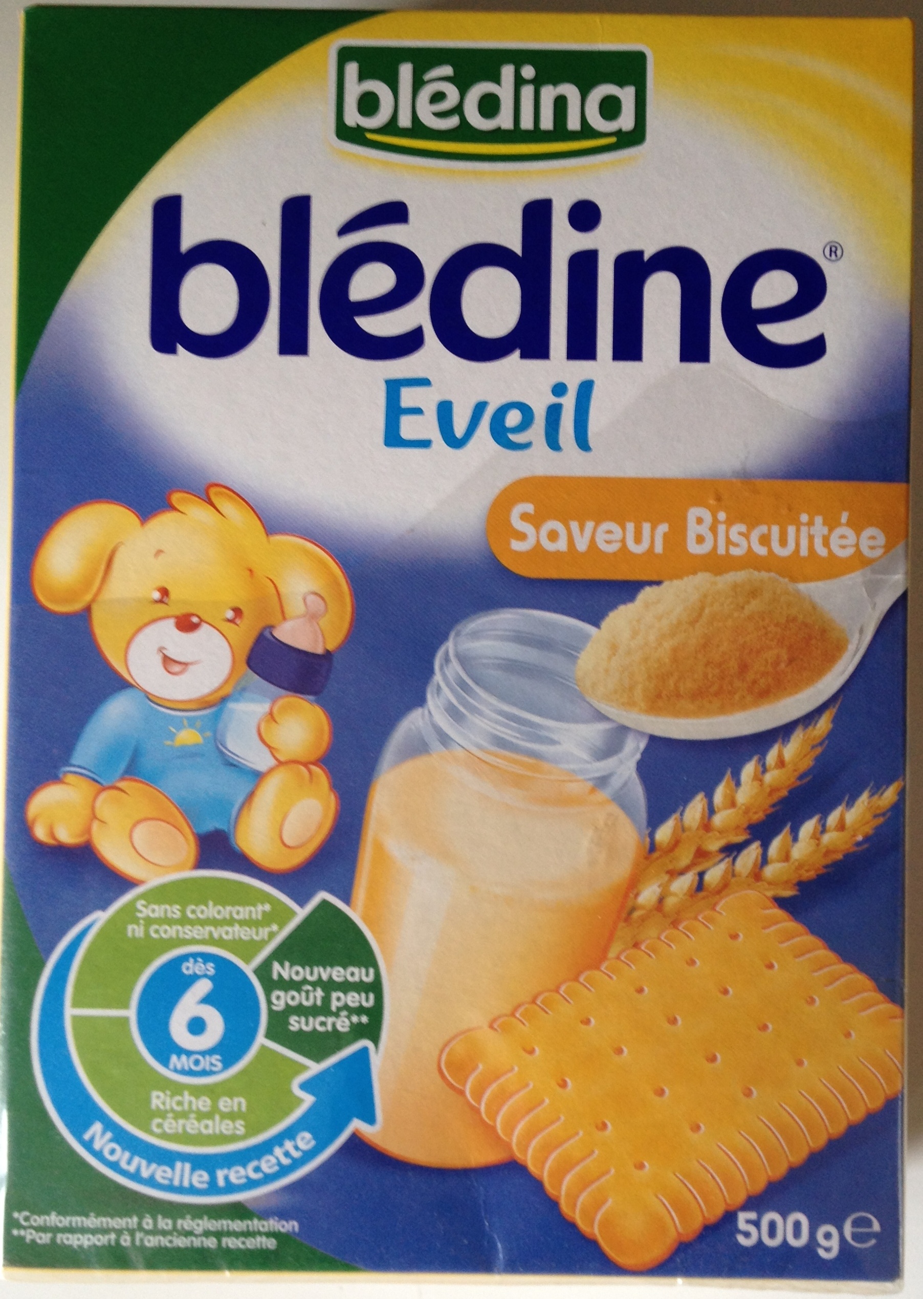 Blédine - Éveil, saveur biscuitée - Produit