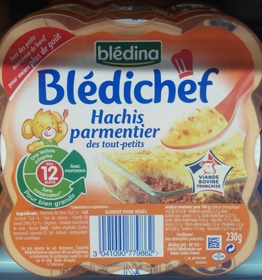 Blédichef - Hachis parmentier - Product - fr