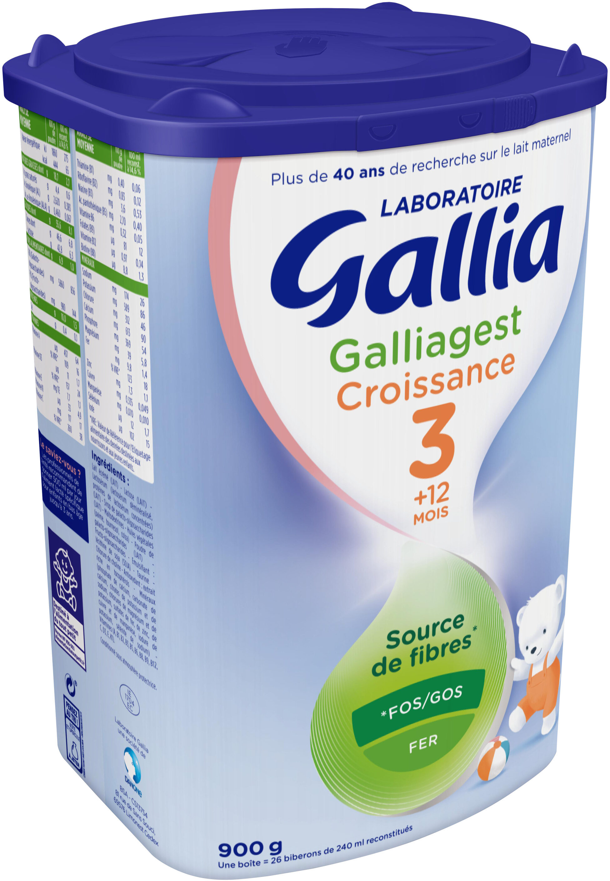 Galliagest croissance 3 - نتاج - fr