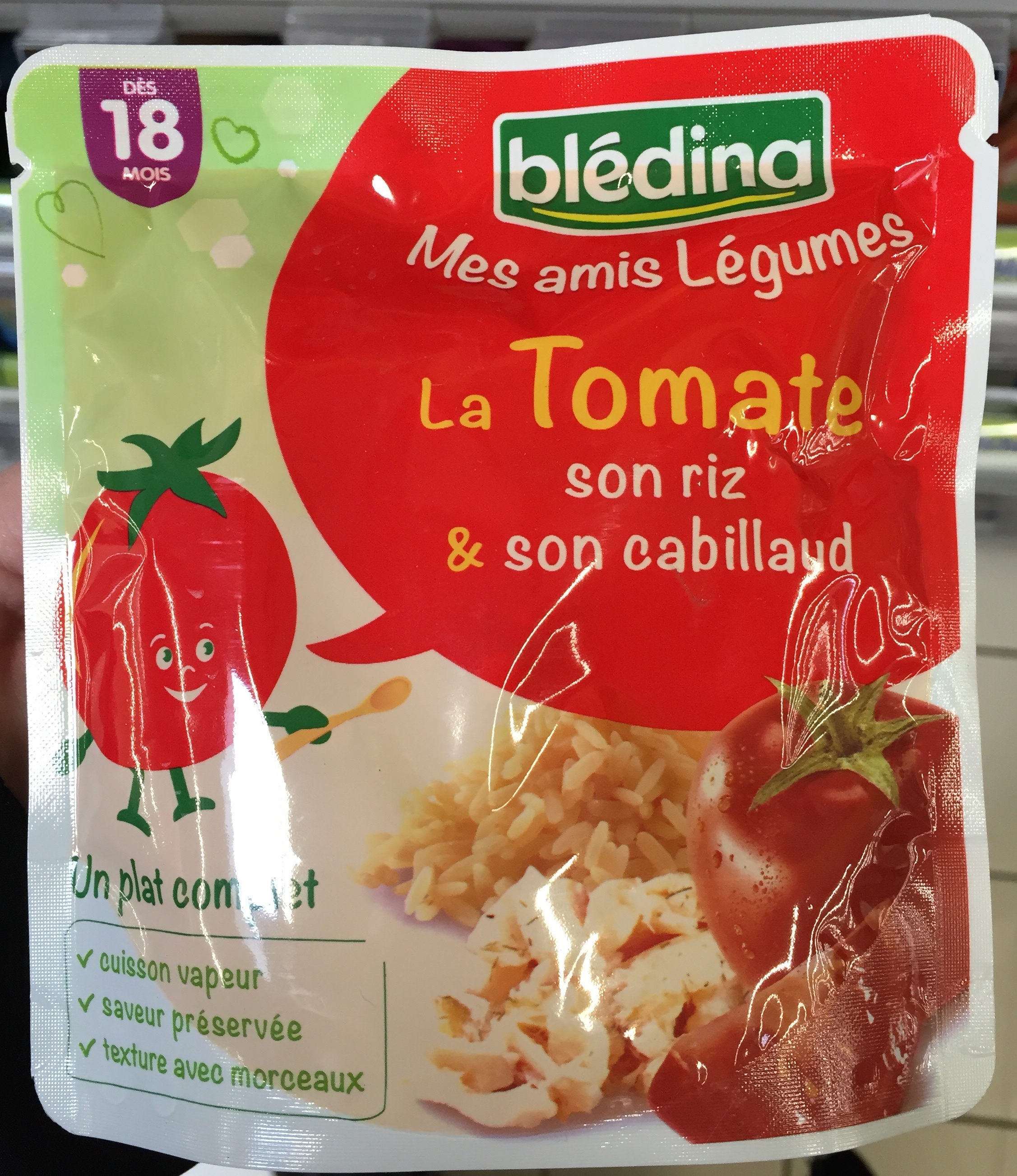 Mes amis légumes (La Tomate son riz & son cabillaud) - نتاج - fr