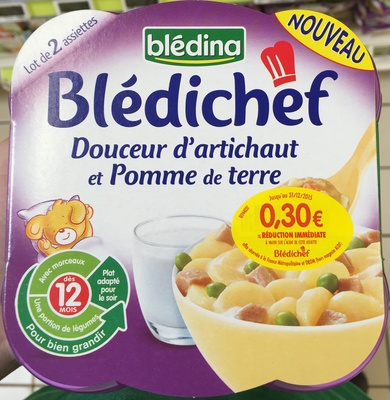 Blédichef Douceur d'artichaut et Pomme de terre - Produit