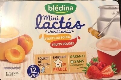 Desserts bébé nature sucré, dès 6 mois Blédina - 660 g