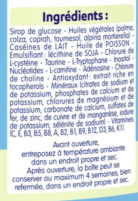 Galliagest Croissance sans lactose 800g Dès 12 mois - Ingredients - fr