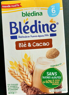 Blédine® -  Blé et Cacao - Product - fr