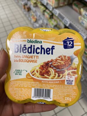 Petits Spaghetti à la Bolognaise - Dès 12 Mois - Product - fr