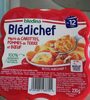 BLEDICHEF 230g Mijoté de Carottes, Pommes de terre et Bœuf Dès 12 mois - Produit
