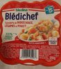 BLEDINA BLEDICHEF Cassolette de Patate Douce, Légumes et Poulet 250g Dès 15 Mois - Produit