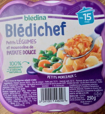 Petits Légumes et Mousseline de Patate Douce - نتاج - fr
