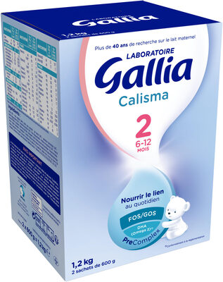GALLIA CALISMA 2ème âge 2x600g De 6 à 12 mois - Producte - fr