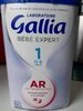 Gallia Bébé expert 0 à 6 mois - Produit