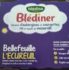 BLEDINA BLEDINER Mouliné d'Aubergines et Courgettes, Riz et Touche de Mozzarella 2x200g Dès 12 Mois - نتاج