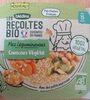BLEDINA LES RECOLTES BIO Couscous Végétal 250g Dès 15 Mois - Product