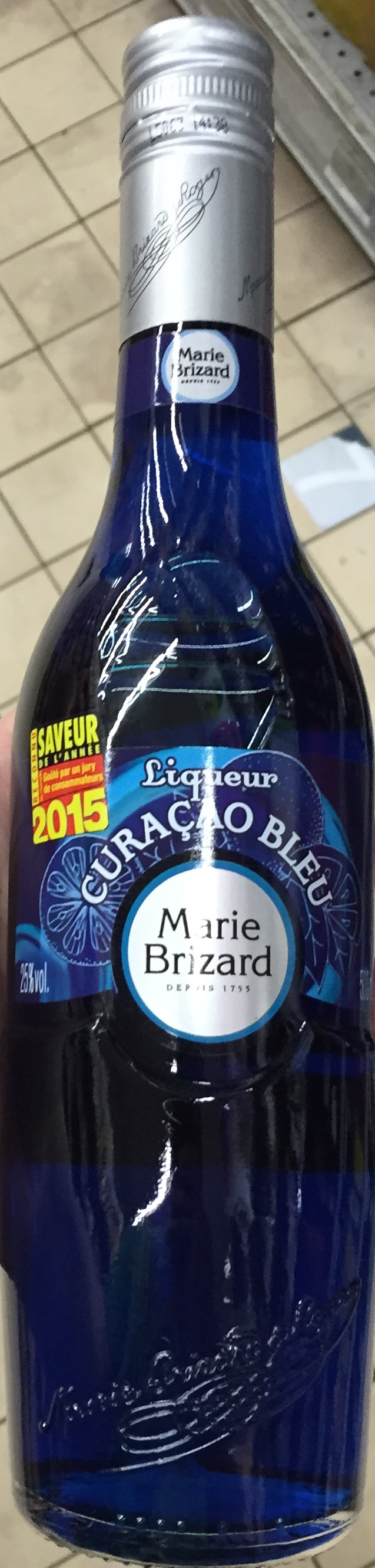 Liqueur Curaçao bleu - Product - fr