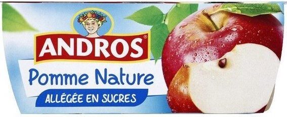 Compote Pomme Nature Allégée en Sucres - Product - fr