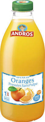 jus orange sans pulpe - Produit
