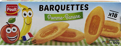 Barquettes Pomme-Banane - Product - fr