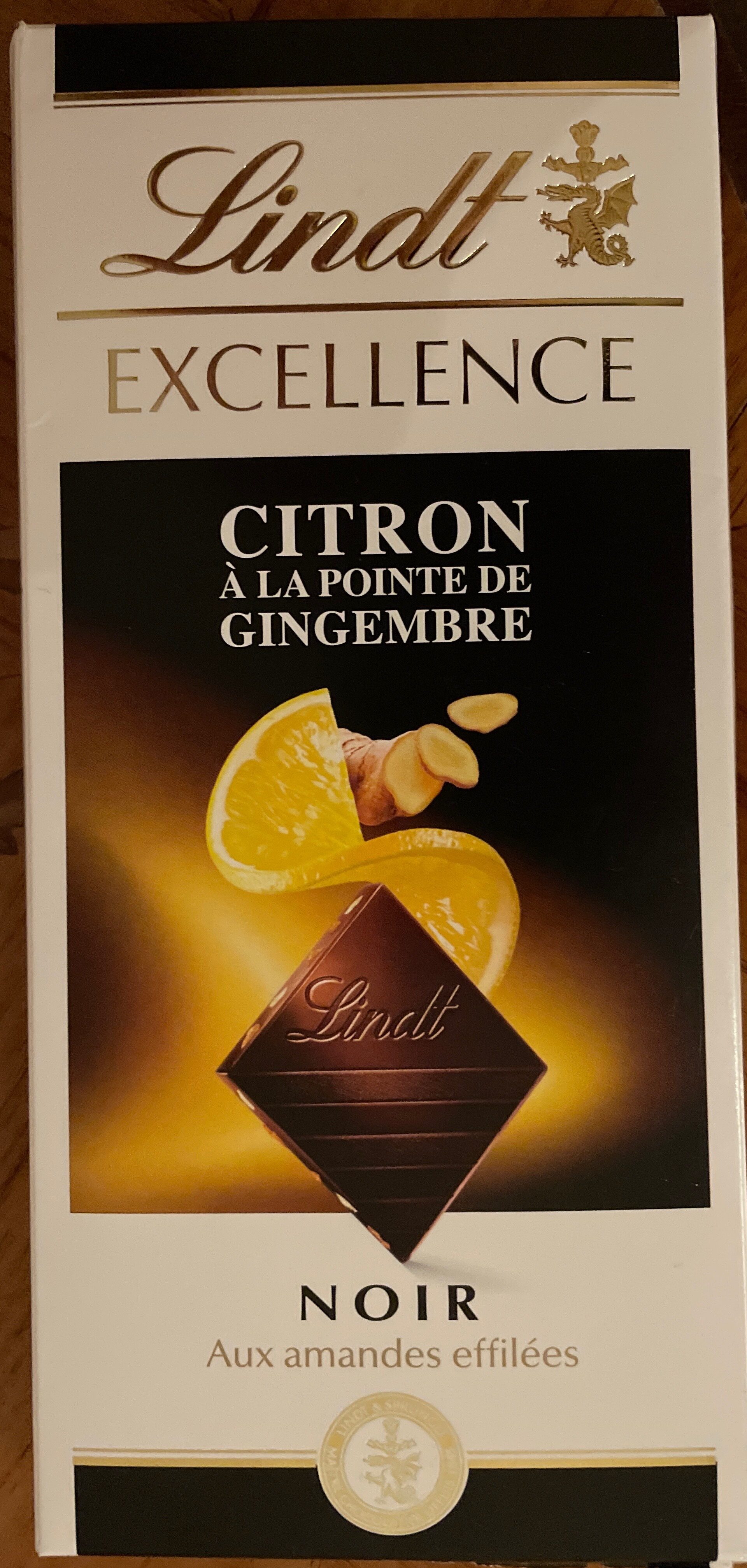 Excellence - Chocolat noir citron gingembre - نتاج - fr