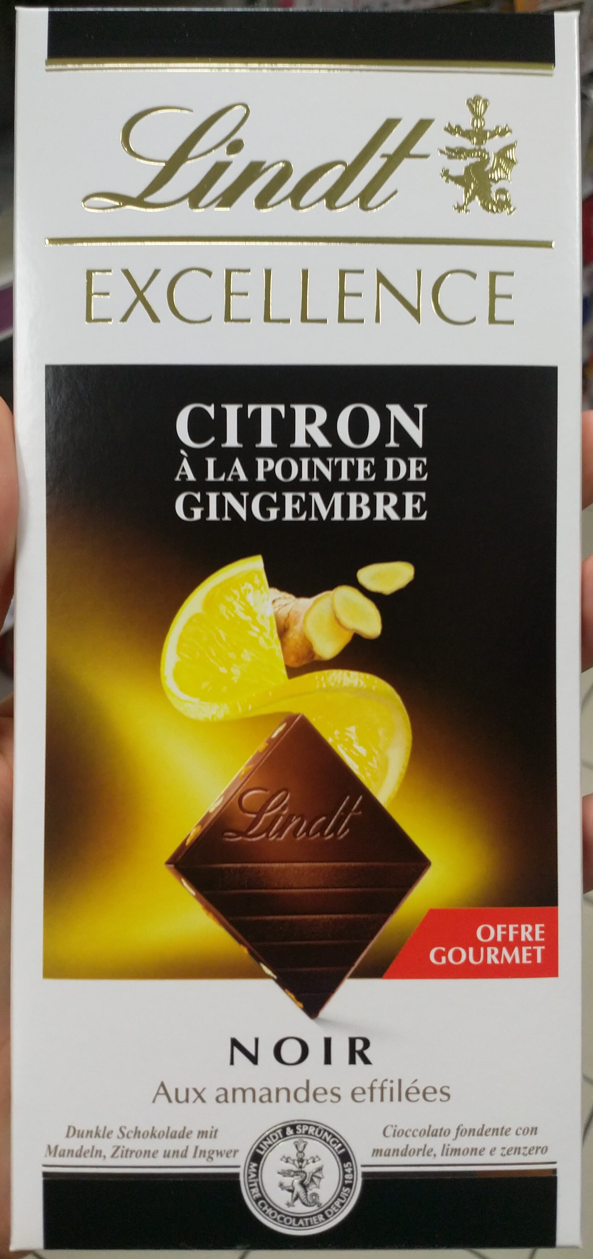 Excellence citron pointe de gingembre - Product - fr