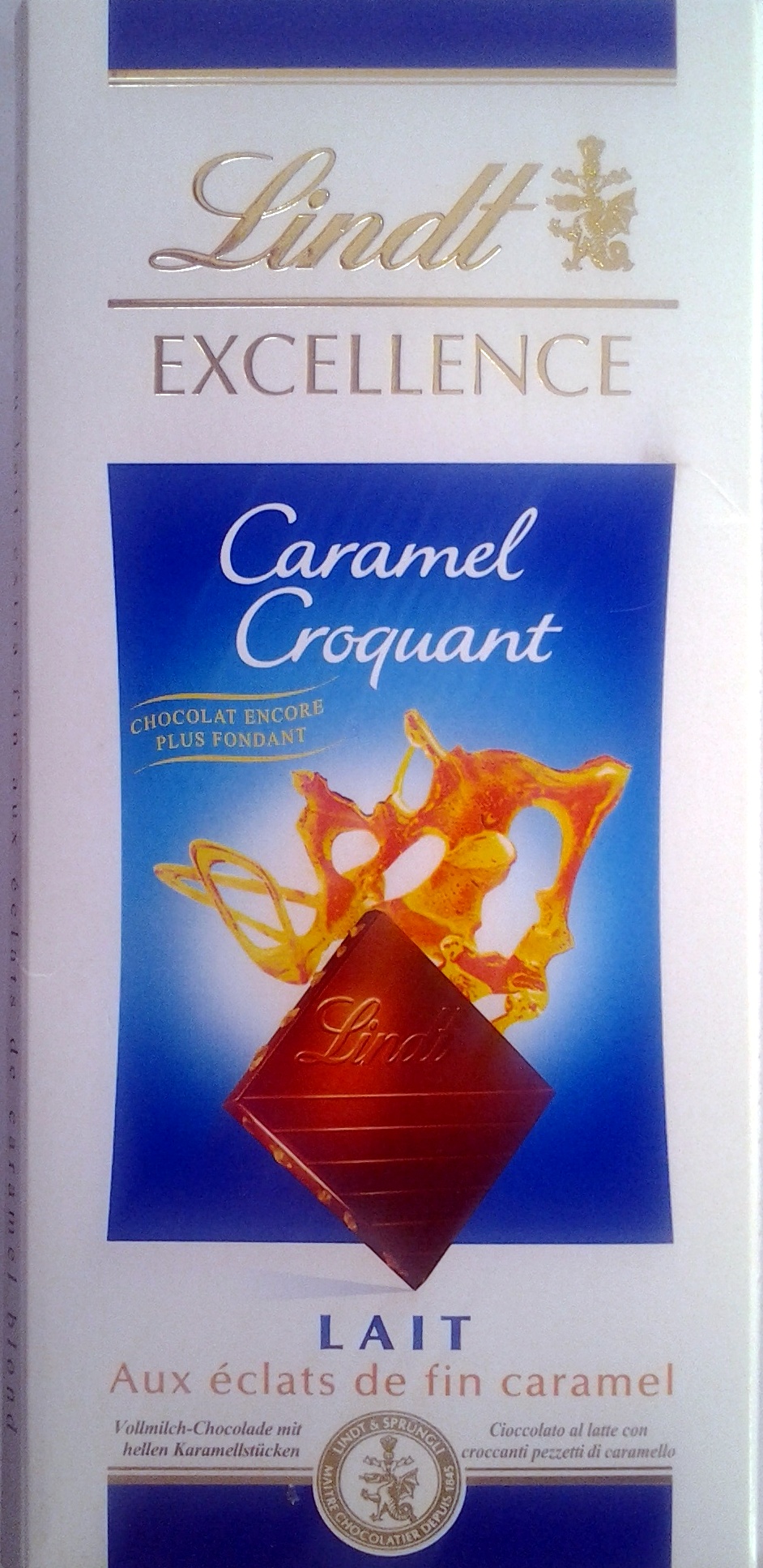 Excellence - Caramel croquant, lait aux éclats de fin caramel - Prodotto - fr