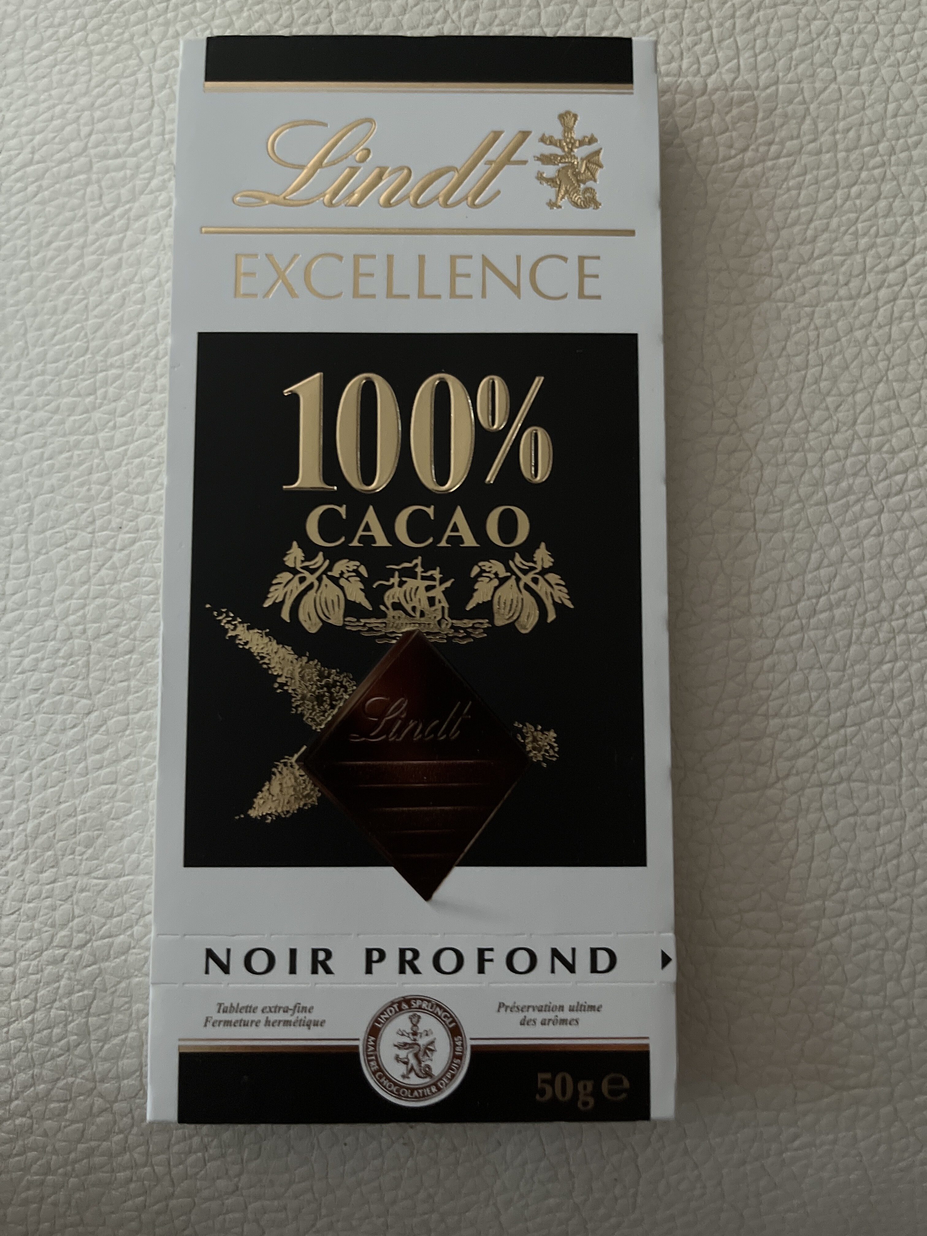Excellence 100% cacao noir infini - Produit