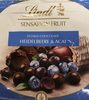 Sensation Fruit dunkle Schokolade Heidelbeere & Acai - Produkt