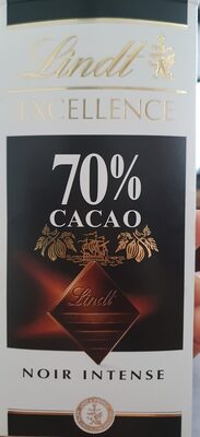 70% Cacao noir intense - 58