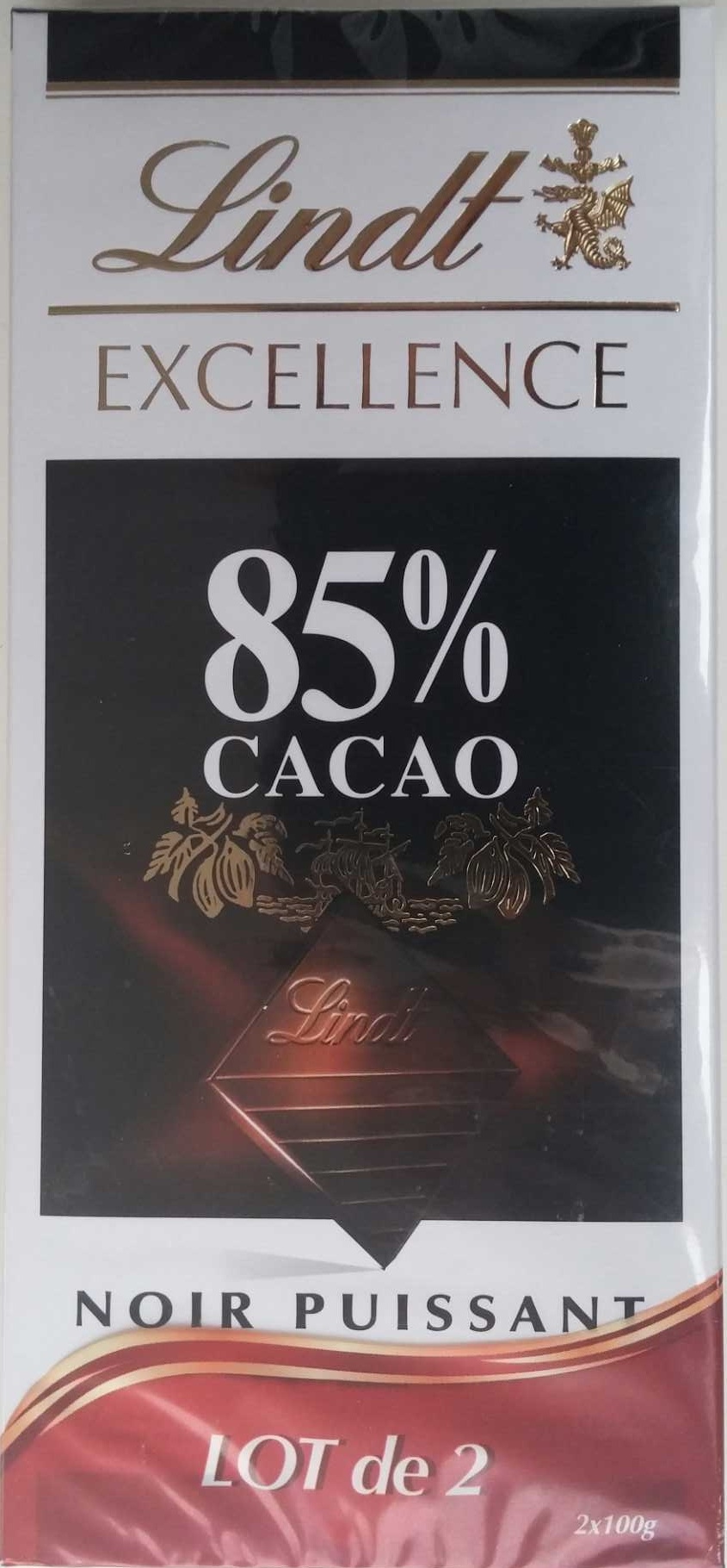 Excellence 85% Cacao Noir Puissant - Produit