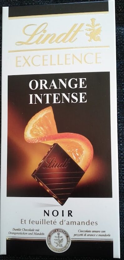 Lindt Excellence Dark Orange Intense - Produkt