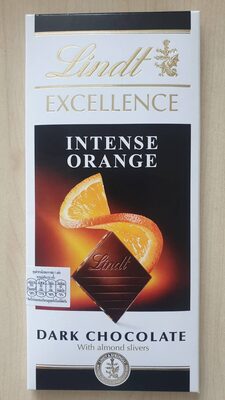 Orange intense dark chocolate - Product - en