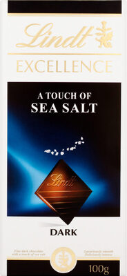 Lindt excellence - a touch of sea salt Dark - Produit