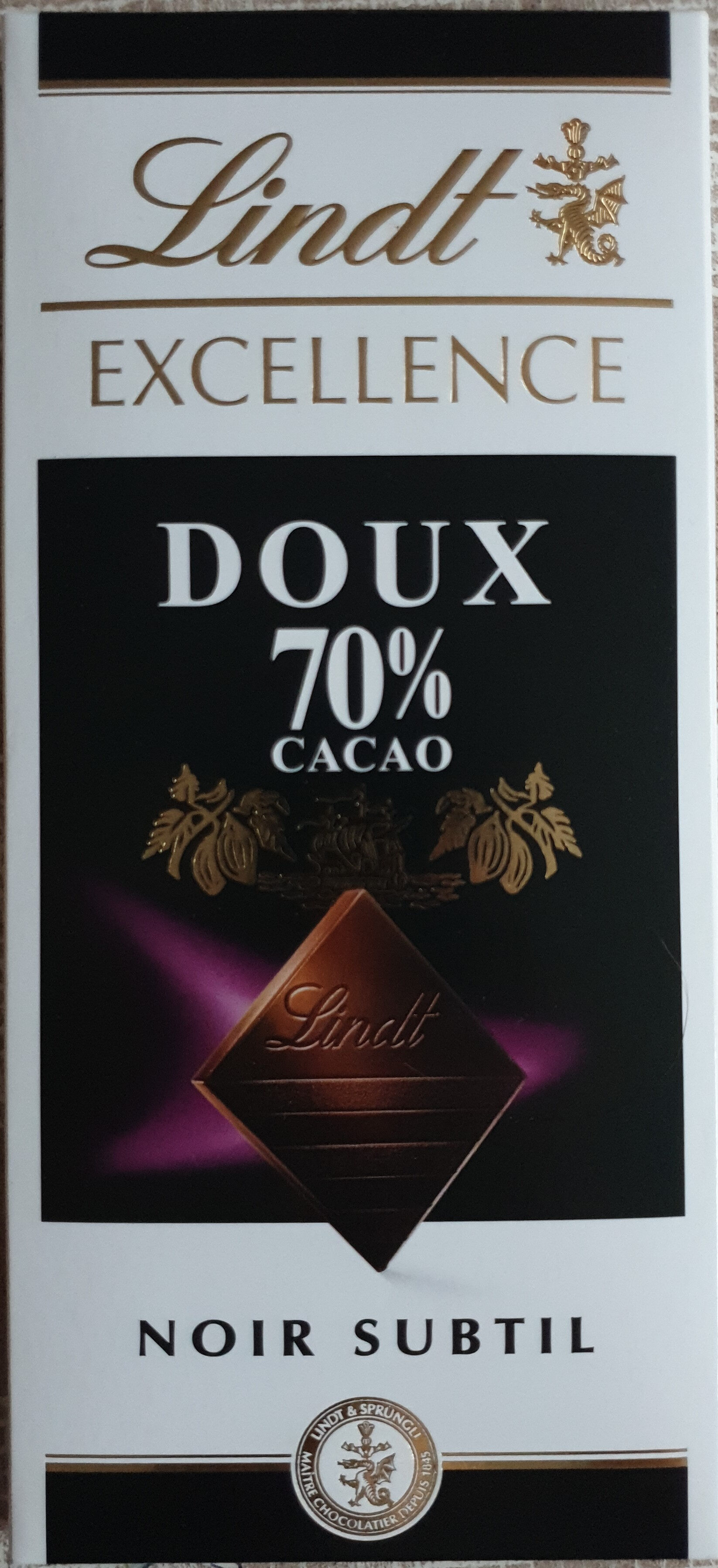 Schokolade 70%, Cacao - Producte - en