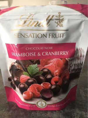 Sensation Fruit Chocolat Noir Framboise & Cranberry - Product - fr